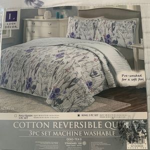 Cotton reversible quilt